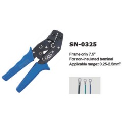 Replės SN-0325 skirtos antgaliams užspausti (0,25-2,5mm²)