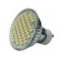 LED balta lemputė, 180-218lm 2,4W SMD3528x36, 5500-6500K GU10 200-265V
