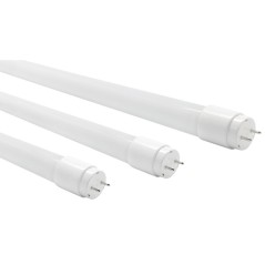 LED lempa 120cm, 1440lm, 18W, 6500K, T8, G13, Stiklinė 165-265V, vienpusė