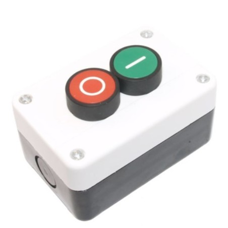 Valdymo pultas/dėžutė XAL-B213 (žalias+raudonas mygtukai)