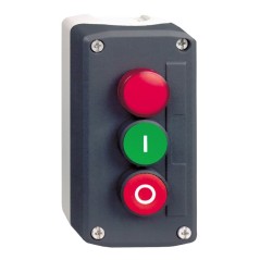 Valdymo pultas/dėžutė XAL-B373 (žalias+raudonas mygtukai)+raudona lempute