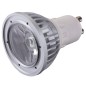 LED balta (šilta) lemputė, GU10-2 1x3W 100Lm 3000-5000K 220-240V