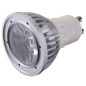 LED balta (šilta) lemputė, GU10 1x3W 100Lm 3000K 220-240V LED balta (šilta) lemputė, GU10 1x3W 100Lm 3000K 220-240V
