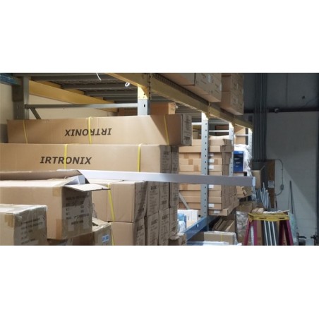 LED lempa 120cm, 1440lm, 18W, 2700K, T8, G13, Stiklinė 165-265V, vienpusė