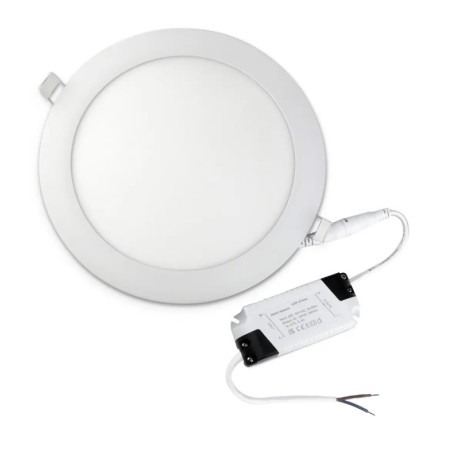 LED apvali panelė 18W, 4200K, 1350lm, 85-265V