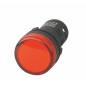 AD22-22DS signalinė LED lemputė armatūra, ~230V, raudona