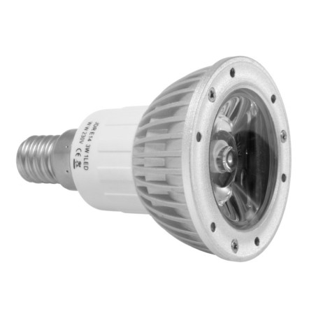 LED JDRE14-2 balta lemputė, 1x3W 110Lm 6000K E14 220-240V