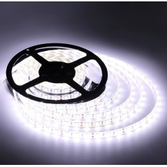 6.4W 12V 5700K 60SMD LED juosta Reflex, šaltai balta