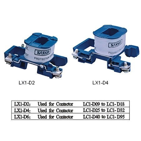 Ritė kontaktoriui LX1-D6 110V (40-95A)
