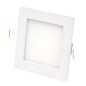 LED kvadratinė panelė 6W, 2700K, 480lm, 165-265V