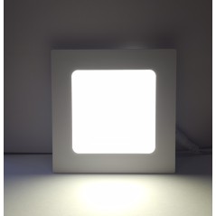 LED kvadratinė panelė 6W, 4200K, 480lm, 165-265V