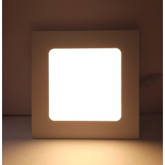LED kvadratinė panelė 6W, 2700K, 480lm, 165-265V