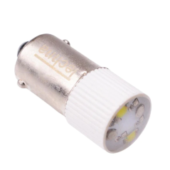 Indikacinė LED lemputė, BA9s, ~24V, balta