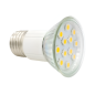 LED JDRE27 SMD12 balta (šilta) lemputė, 3W, 3500K, 4500MCD, 120°, 220-240V, E27