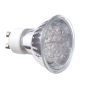 LED 20 geltona lemputė, 1W, GU10, 3000-4000MCD, 585-590Nm, 15°