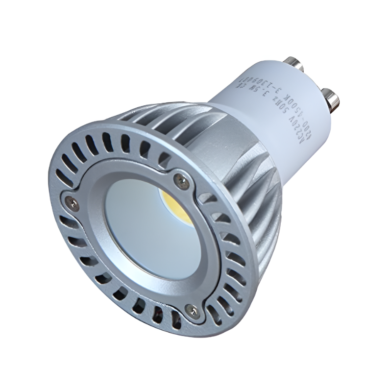 LED balta lemputė, GU10-4, 1x3W, 110Lm, 6000-8000K, 220-240V