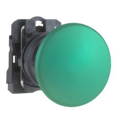 XB5-AC31 mygtukas be fiksacijos, žalias, grybo formos Ф40, NO