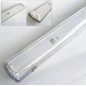 Šviestuvas 2x120cm T8 LED lempoms montuoti, IP65, PS+ABS, vienpusės Šviestuvas 2x120cm T8 LED lempoms montuoti, IP65, PS+ABS, vienpusės