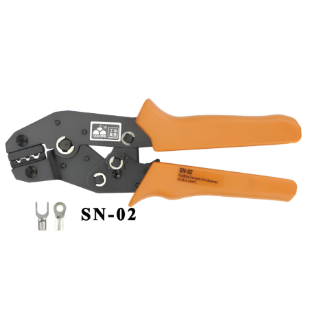 Replės SN-02 skirtos antgaliams užspausti (0,25-2,5mm²)