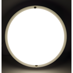 LED apvalus šviestuvas 12W, 80Lm/W, 4200K, AC170-265V, IP54