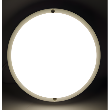 LED apvalus šviestuvas 12W, 80Lm/W, 4200K, AC170-265V, IP54