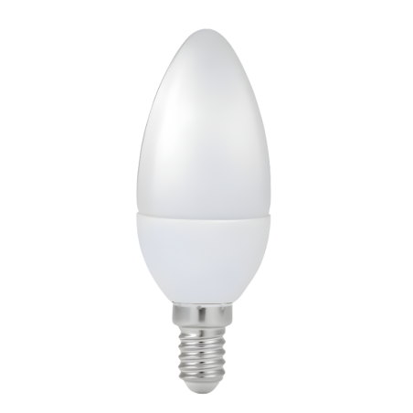 LED lemputė (žvakė) 016, 3W, balta (šilta), E14, 190lm