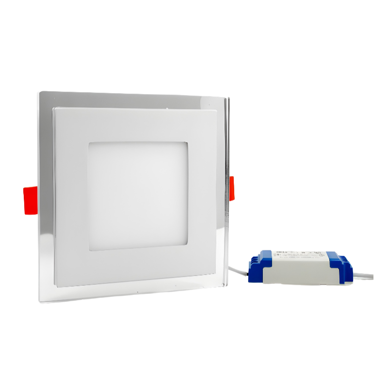 LED kvadratinė panelė, dviejų spalvų su perjungimu, 10W, 2700K, 900lm, 165-265V