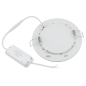 LED apvali panelė, dviejų spalvų su perjungimu, 15W, 2700K, 1350lm, 85-265V LED apvali panelė, dviejų spalvų su perjungimu, 15W, 2700K, 1350lm, 85-265V