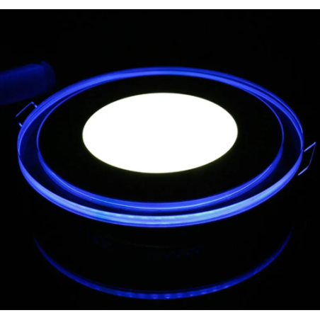 LED apvali panelė, dviejų spalvų su perjungimu, 15W, 2700K, 1350lm, 85-265V