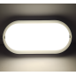 LED ovalus šviestuvas 18W, 80Lm/W, 4200K, AC170-265V, IP54