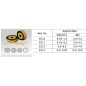 Laidų žymėjimas EC-0, (2,0~3,2mm), 1000vnt., be užrašo Laidų žymėjimas EC-0, (2,0~3,2mm), 1000vnt., be užrašo